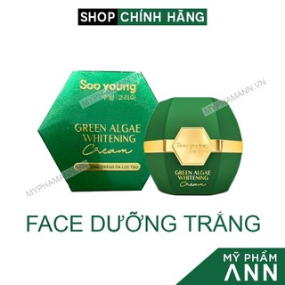 Kem face xanh lục tảo mỹ phẩm soo young chính hãng 30gr