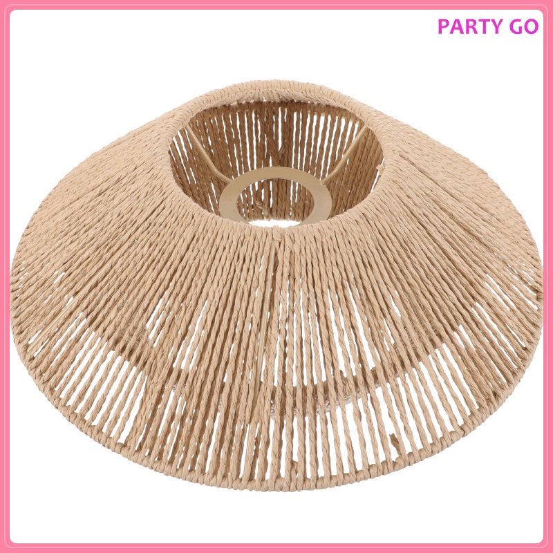 Chụp Đèn Treo Trần Nhà Kiểu Dệt Phong Cách Vintage