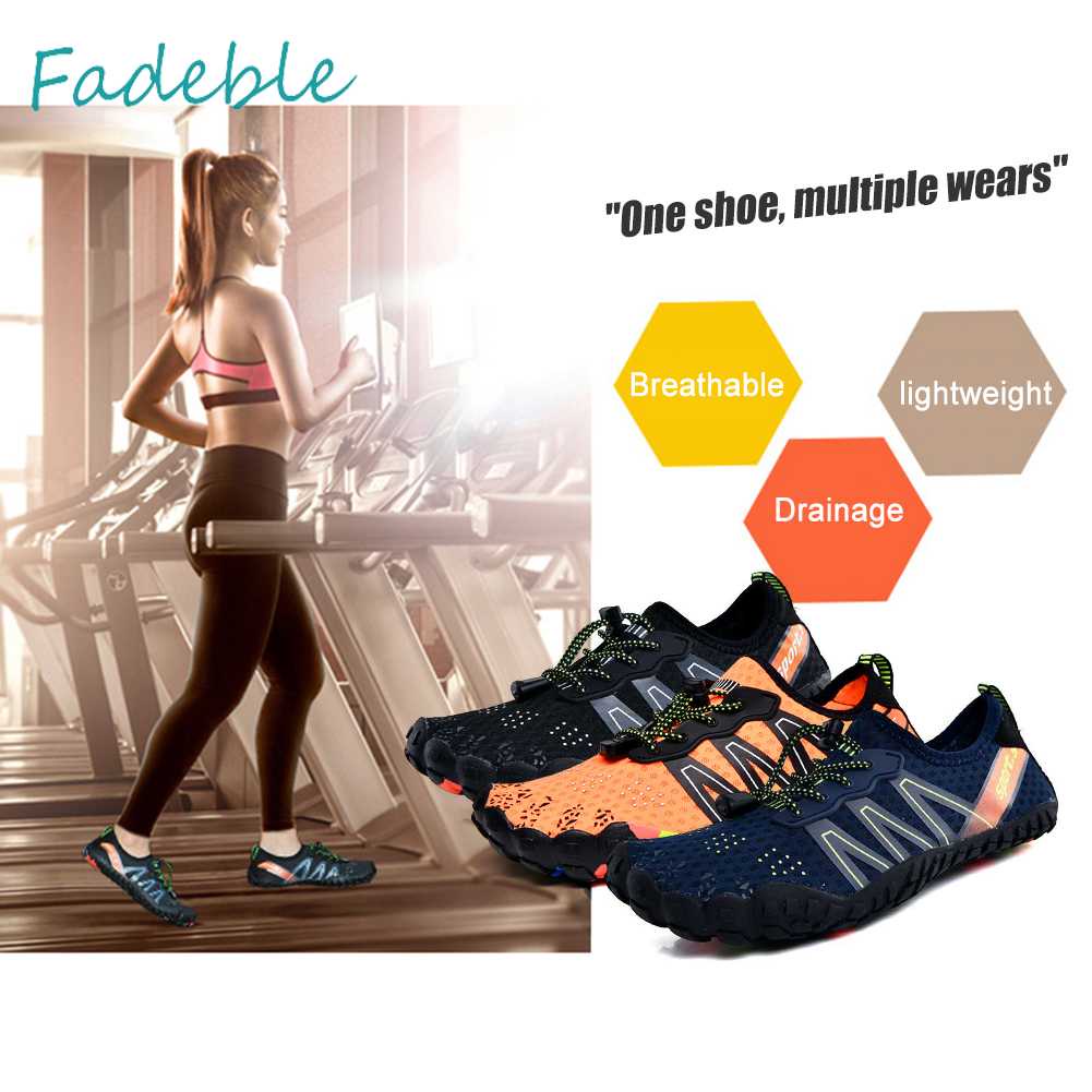 Giày Đi Biển Thiết Kế Đục Lỗ Thoáng Khí Thời Trang Cho Nam Và Nữ