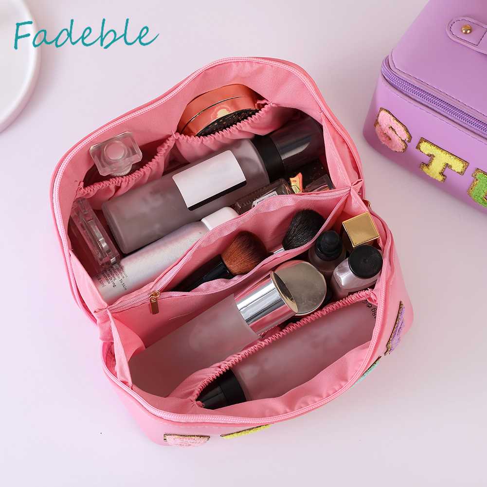 Pu Túi Đựng Mỹ Phẩm Sức Chứa Lớn Tiện Lợi Dễ Sử Dụng