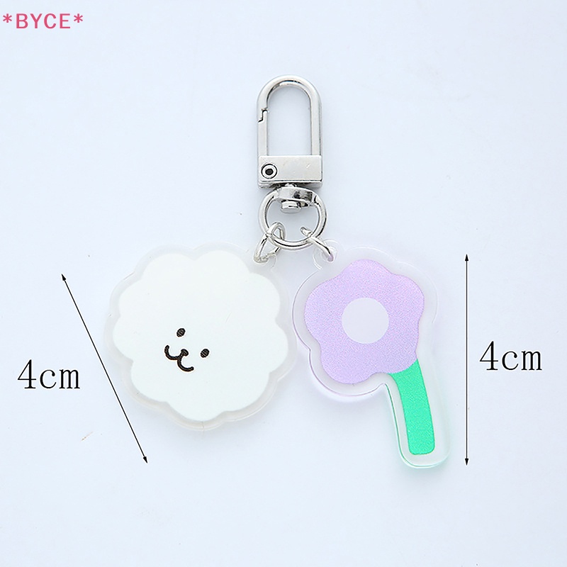 Phụ Kiện Móc Khóa Hình Đám Mây Màu Tím Thời Trang Dành Cho Cặp Đôi Mới