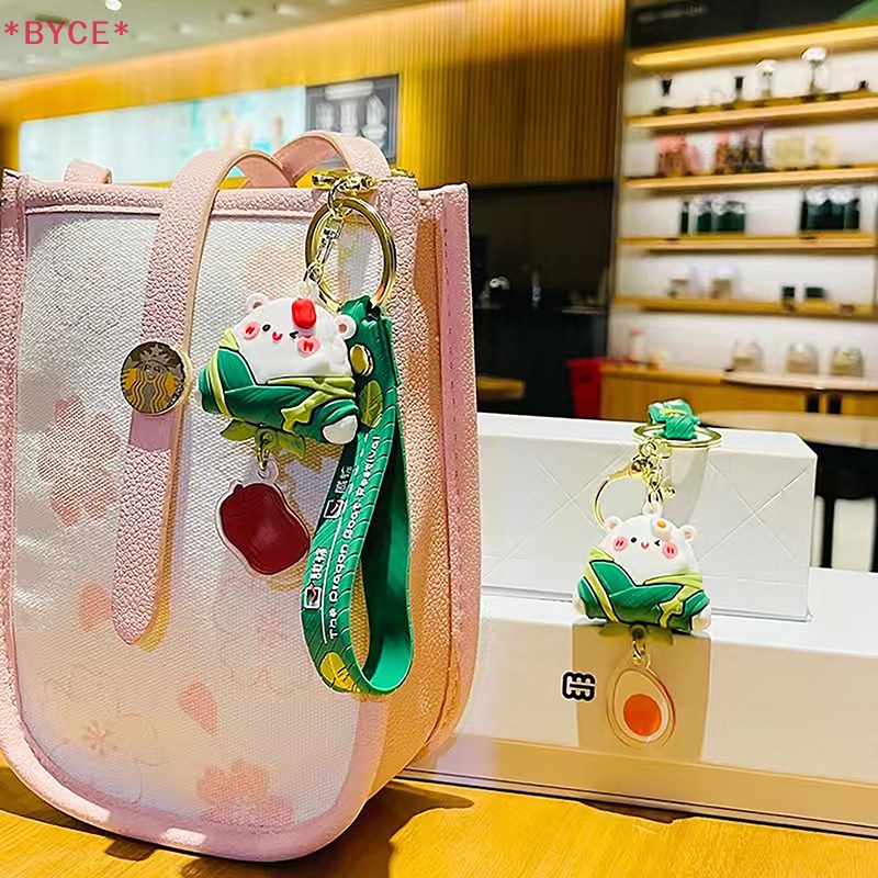 Byce > Móc Khóa Hình Rồng / Thuyền Zongzi Hoạt Hình Sáng Tạo Dễ Thương Tinh Tế Làm Quà Tặng Cho