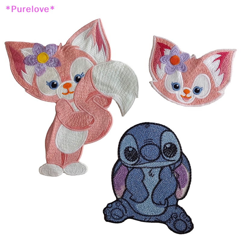 Miếng Vá Quần Áo Tự Dính Mềm Mại Thêu Họa Tiết Hoạt Hình Dễ Thương Mới