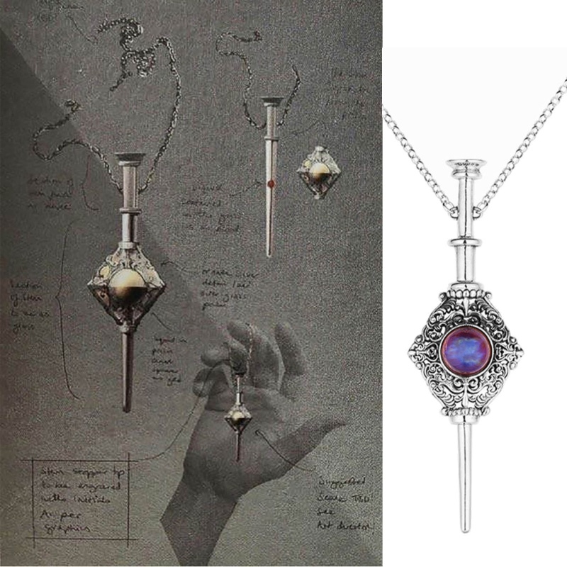 Vòng cổ Mặt Máu Phong Cách Gothic