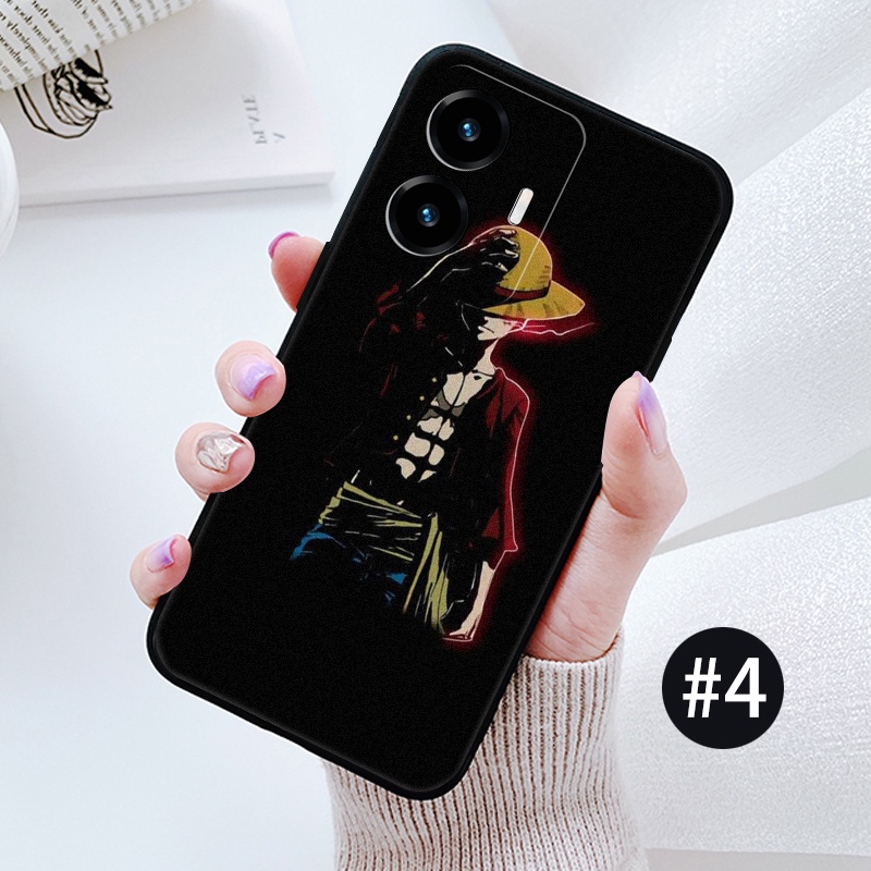 VIVO Y22 Y21 Y20 Y20S Y12S Y12A Y20I Y19 Y16 Y15A Y15S Y12 Y17 Y15 Y11 Y02 Y02S Ốp Điện Thoại Dẻo Họa Tiết One Piece Luffy Cho