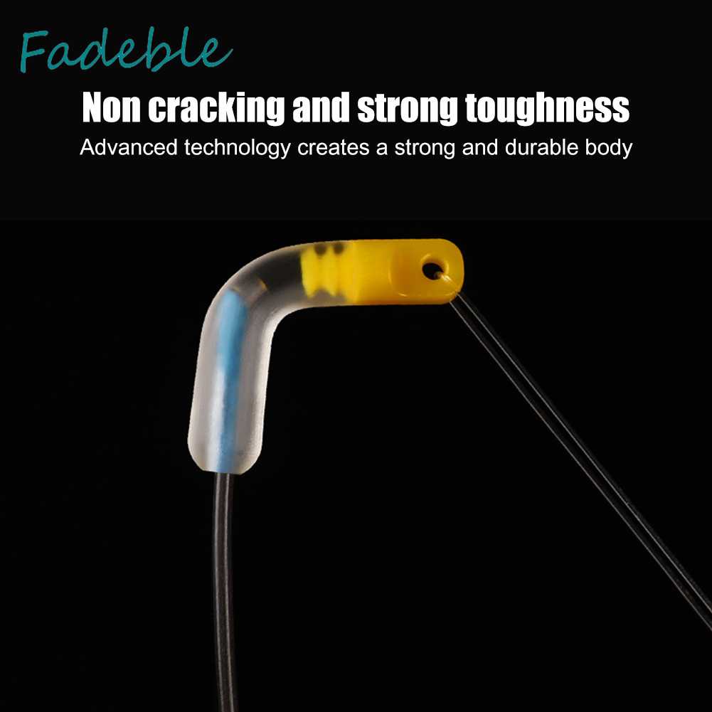 Set 20 Phao Câu Cá Bằng Silicone Có Thể Xoay Tiện Dụng