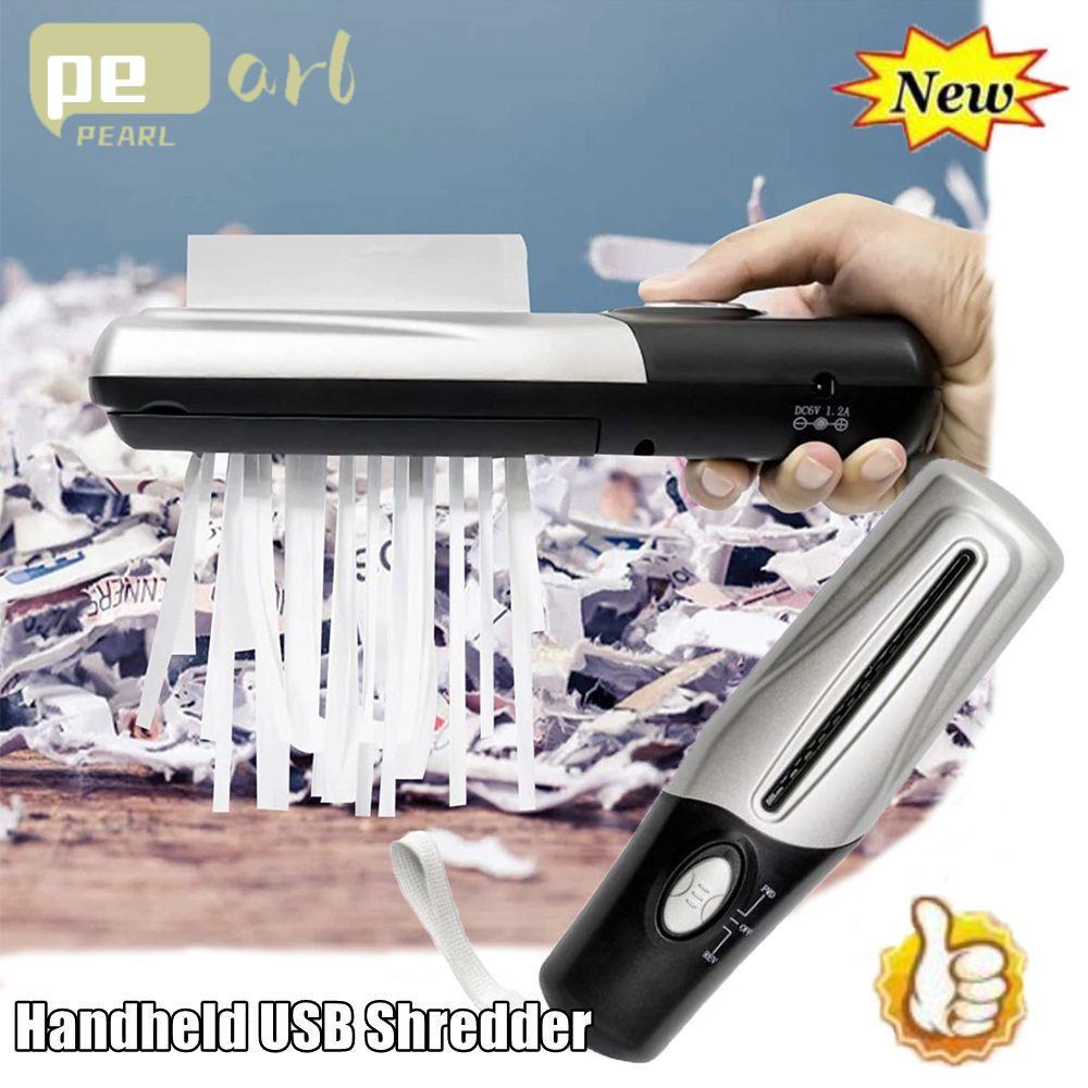 .Máy Xay Giấy Cầm Tay Cổng USB Dễ Sử Dụng Tiện Lợi
