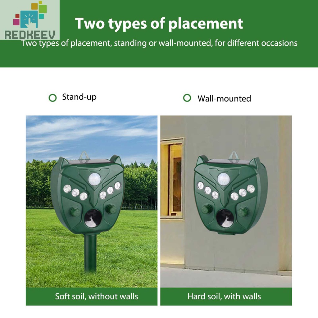 Thiết Bị Đuổi Côn Trùng Bằng Sóng Siêu Âm IP44 1200mAh