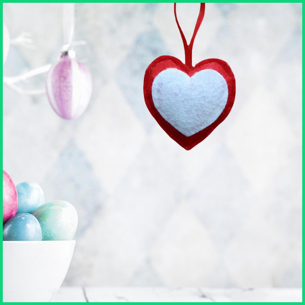 Phụ Kiện Trang Trí Cây Thông Hình Trái Tim Chống Mài Mòn