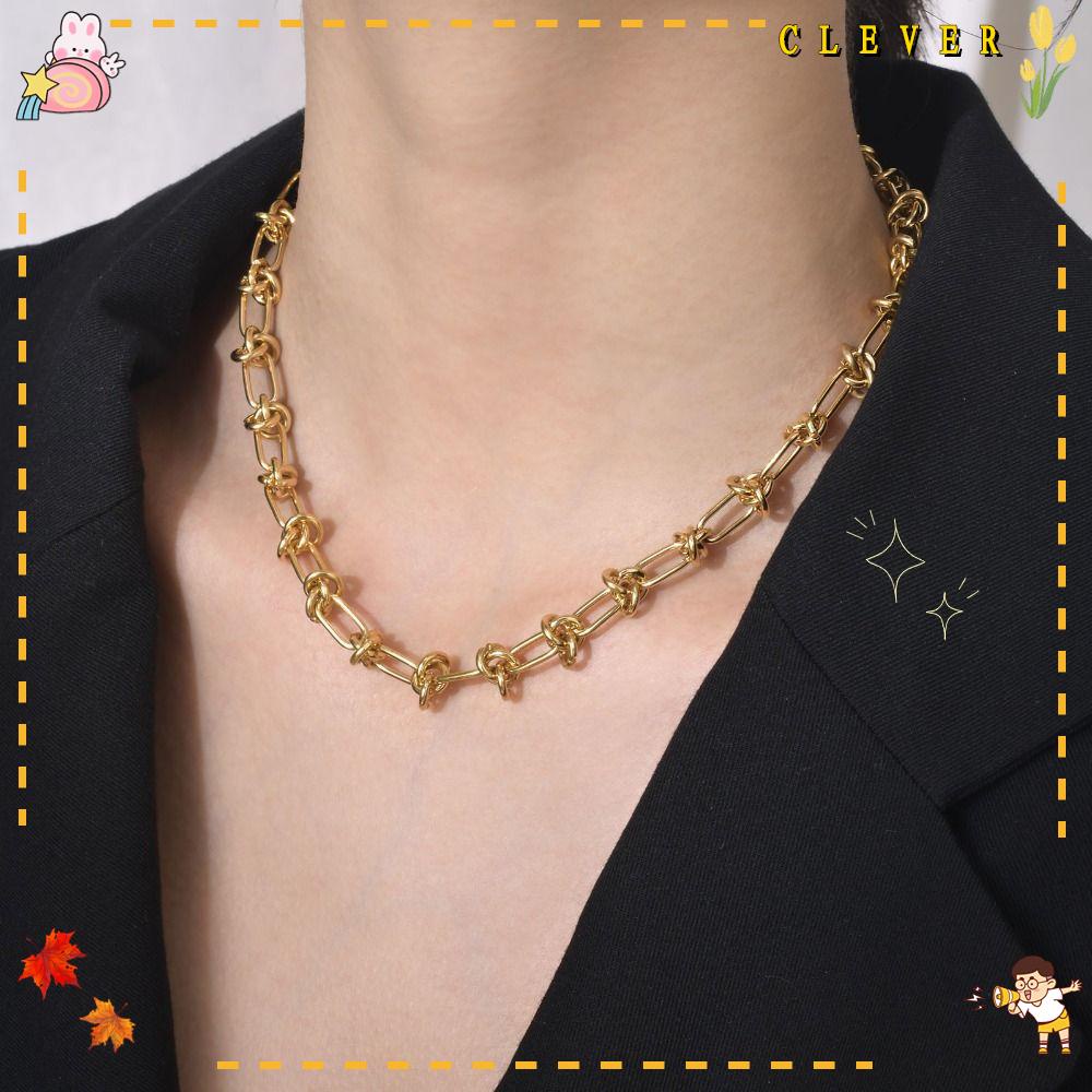 Vòng cổ Mặt Hình Nút Thắt Xoắn Thời Trang Cho Nữ