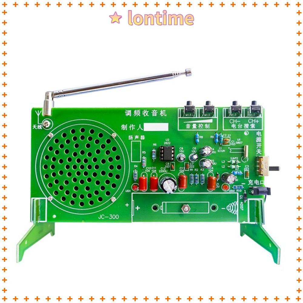 Phụ Kiện Hàn Điện Tử LONTIME FM Radio Cho Học Sinh