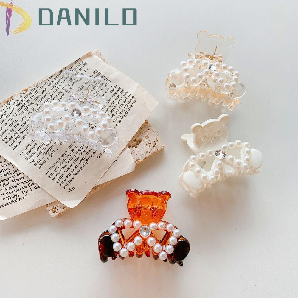 Danilo Kẹp Tóc Hình Nơ / Gấu / Cua Nhỏ Xinh Thời Trang Cho Nữ