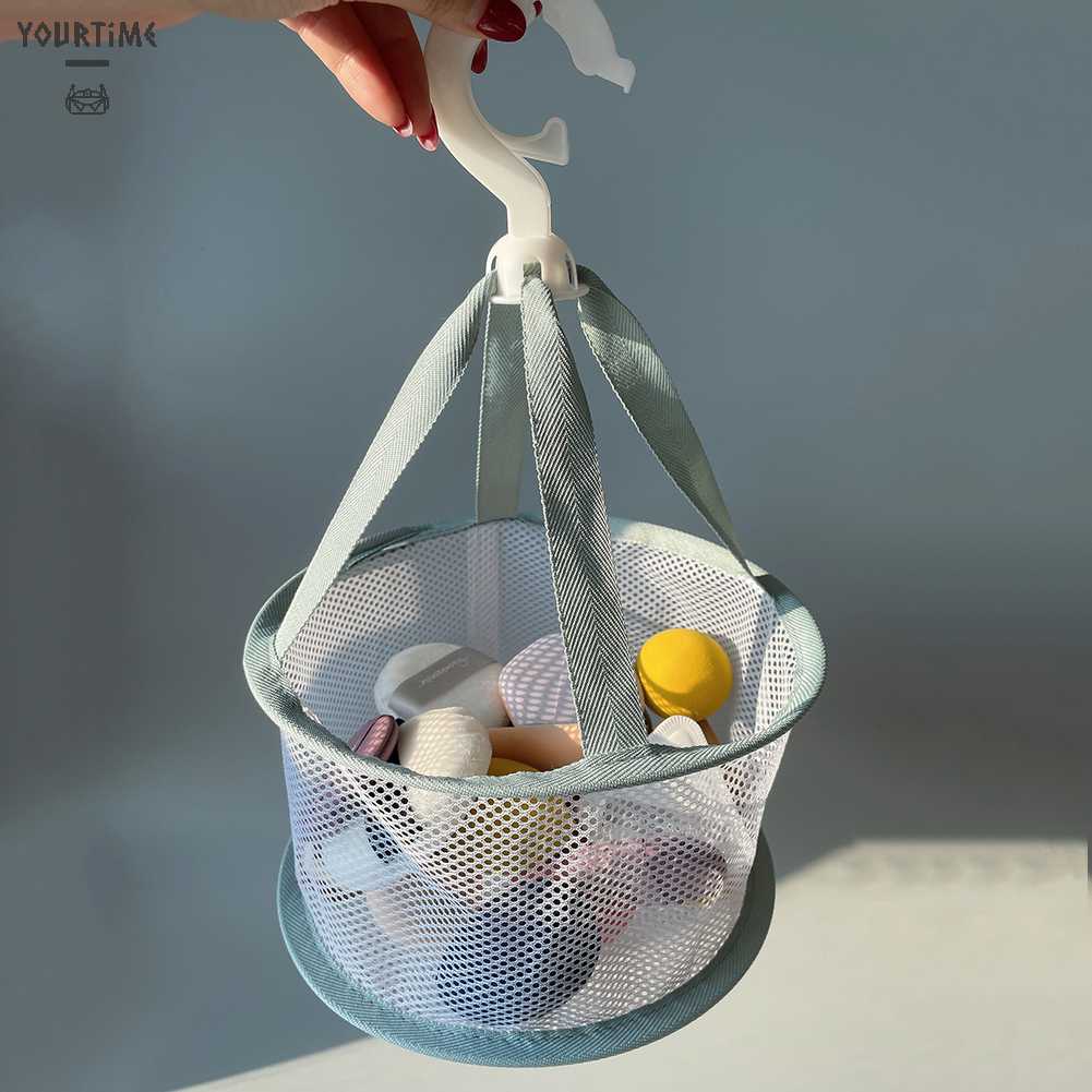 Túi Lưới Phơi Khô Cọ Trang Điểm Hình Trứng Gấp Gọn Được