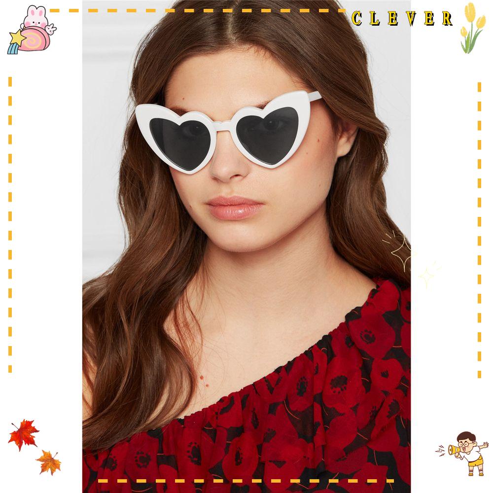 Kính Mát Hình Trái Tim Thời Trang Cho Nữ