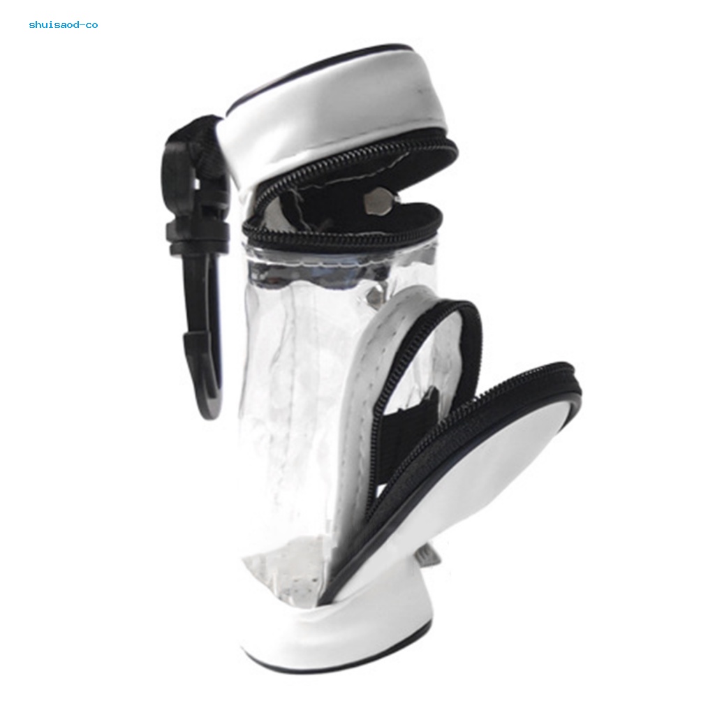 Túi Đựng Bóng Golf Bằng Da Giả Có Khóa Kéo Tiện Dụng