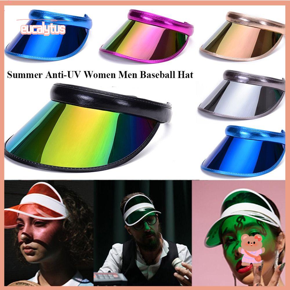 Mũ Lưỡi Trai Bằng PVC Trong Suốt Phong Cách Bóng Chày Mùa Hè Cho Nam Và Nữ