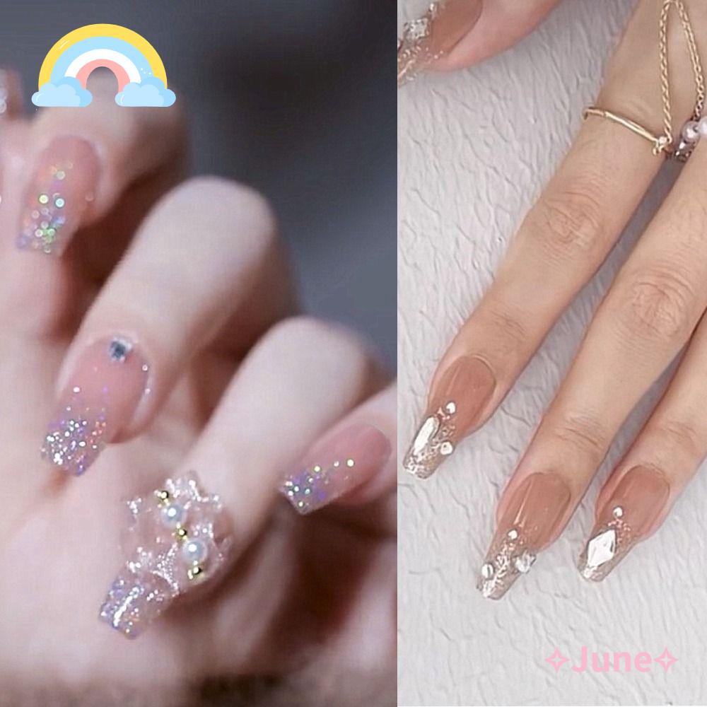 Bộ 24 Móng Tay Giả Chuyên Dụng Cho Múa Ba Lê DIY