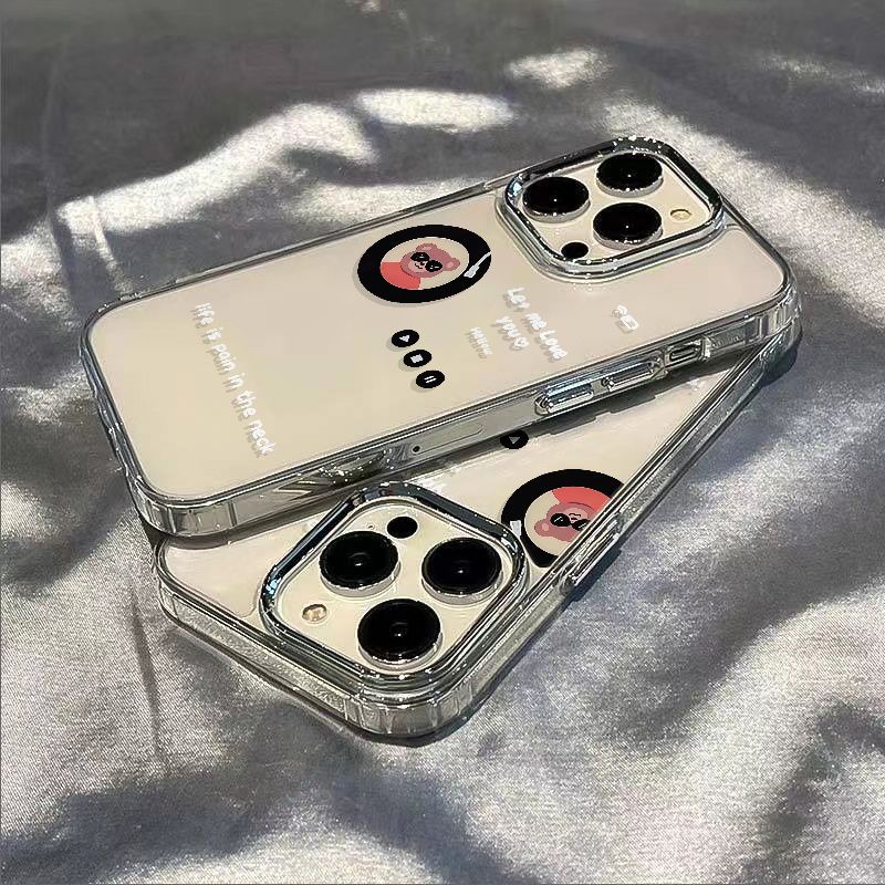 ✅Ốp Điện Thoại Mềm Chống Sốc In Hình Gấu 13 Kiểu Đơn Giản Cho Iphone 8 max 14pro 12117 / PRDT