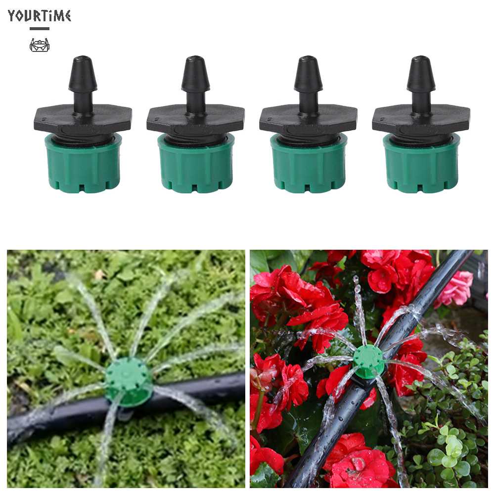 100 Đầu Phun Nước Nhỏ Giọt Có Thể Điều Chỉnh