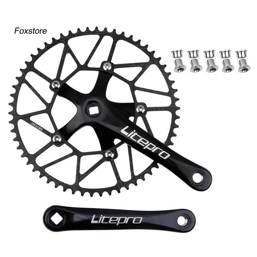 1 Bộ Bánh Răng Dây Xích Chống Ăn Mòn Cho Xe Đạp