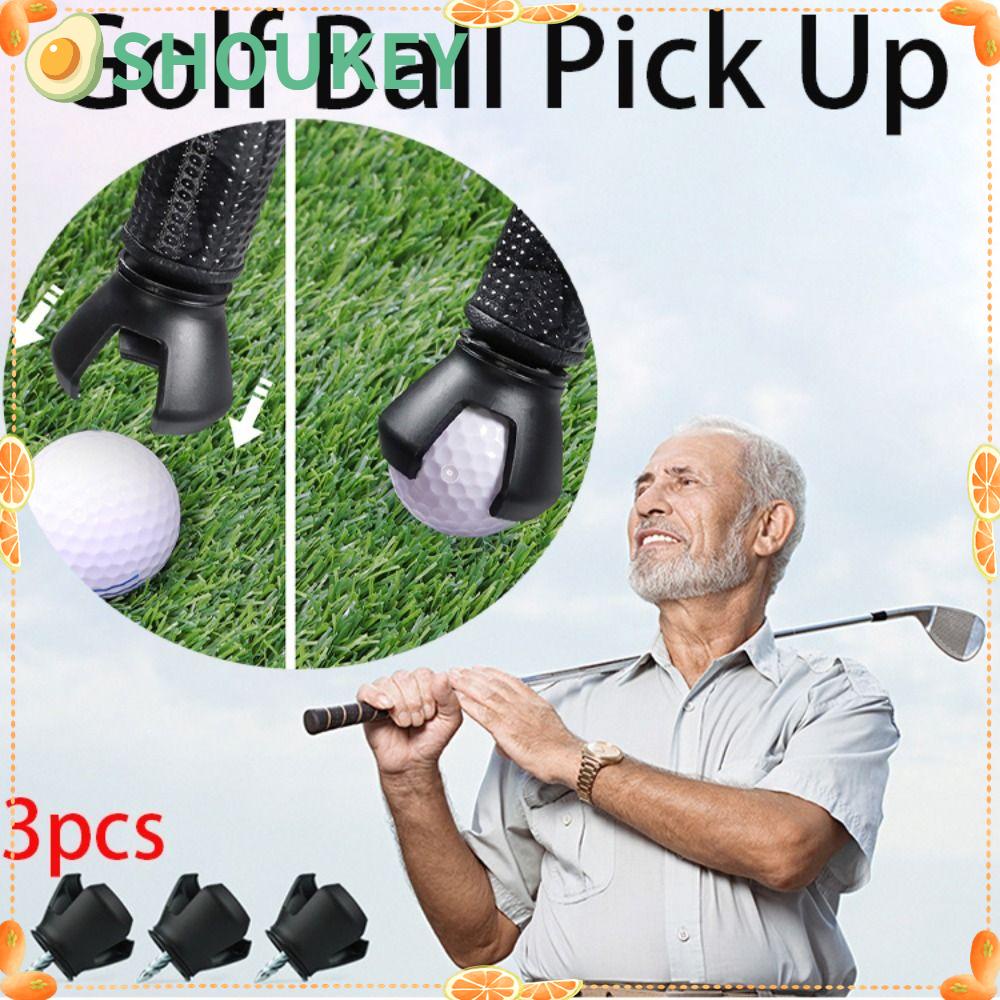Set 3 Dụng Cụ Nhặt Bóng Golf Kèm 3 Dụng Cụ Hỗ Trợ Chơi