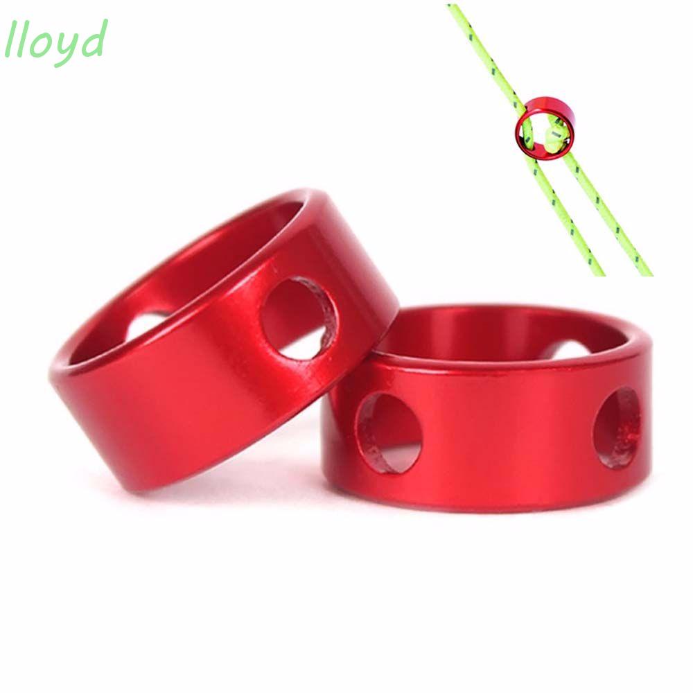 Lloyd Set 5 Khóa Dây Lều Cắm Trại Bằng Hợp Kim Nhôm Hình Tròn Điều Chỉnh Được Đa Năng