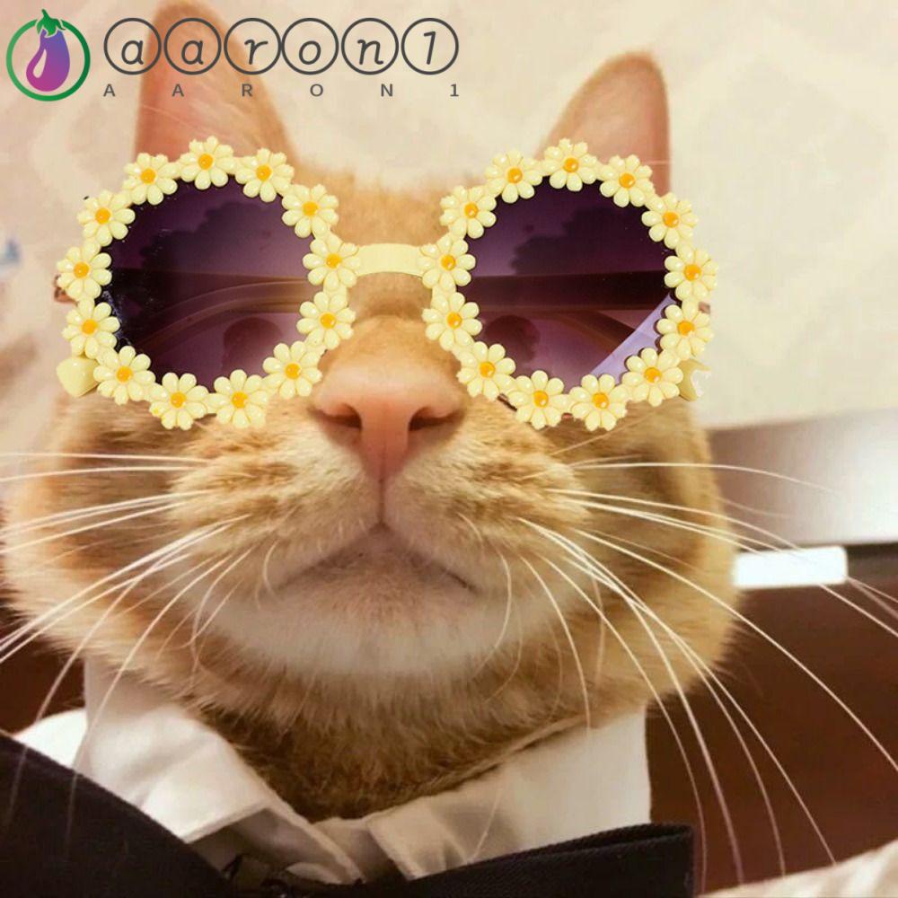 Set 2 Băng Đô Nơ / Bông Hoa Xinh Xắn Cho Thú Cưng Chụp Ảnh