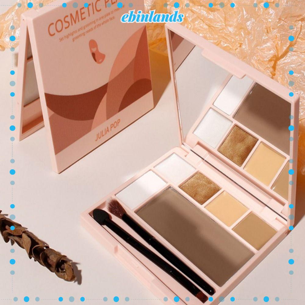 Kem Che Khuyết Điểm Dạng Thỏi 6 Màu Dưỡng Ẩm Làm Sáng Da Lâu Trôi Kết Cấu Mịn Màng Hiệu EBINLANDS