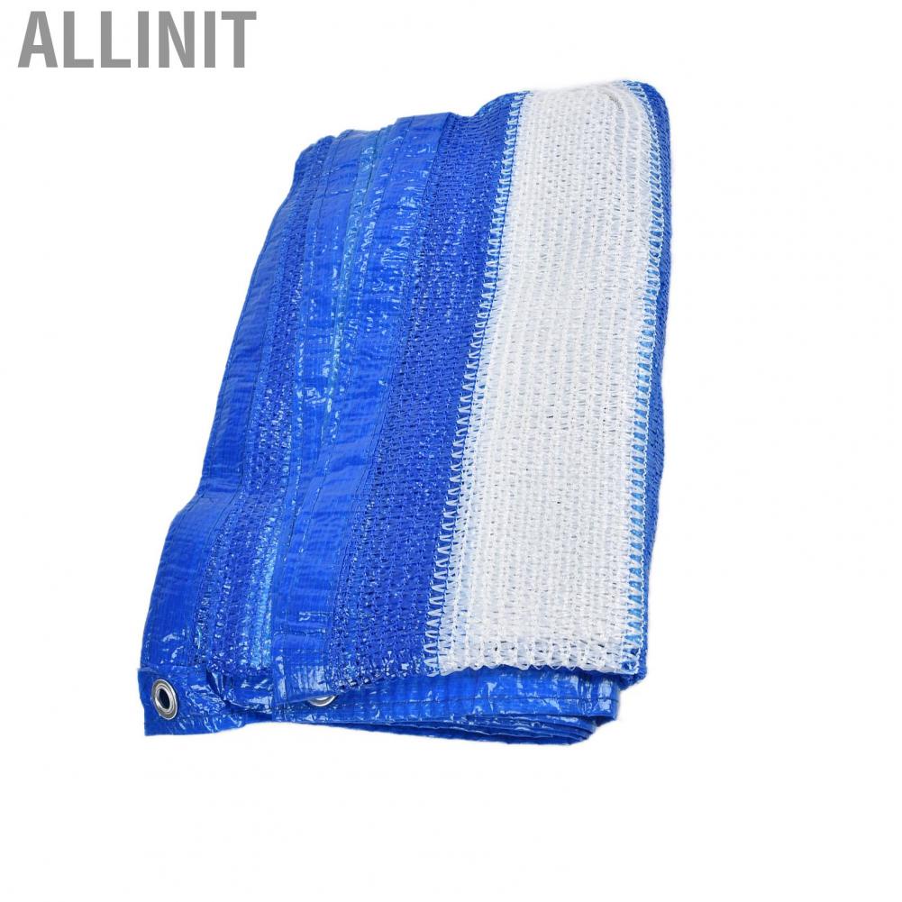 Allinit Outdoor Sunshade Net Sunscreen Mesh Cover For Terrace Garden Greenhouse