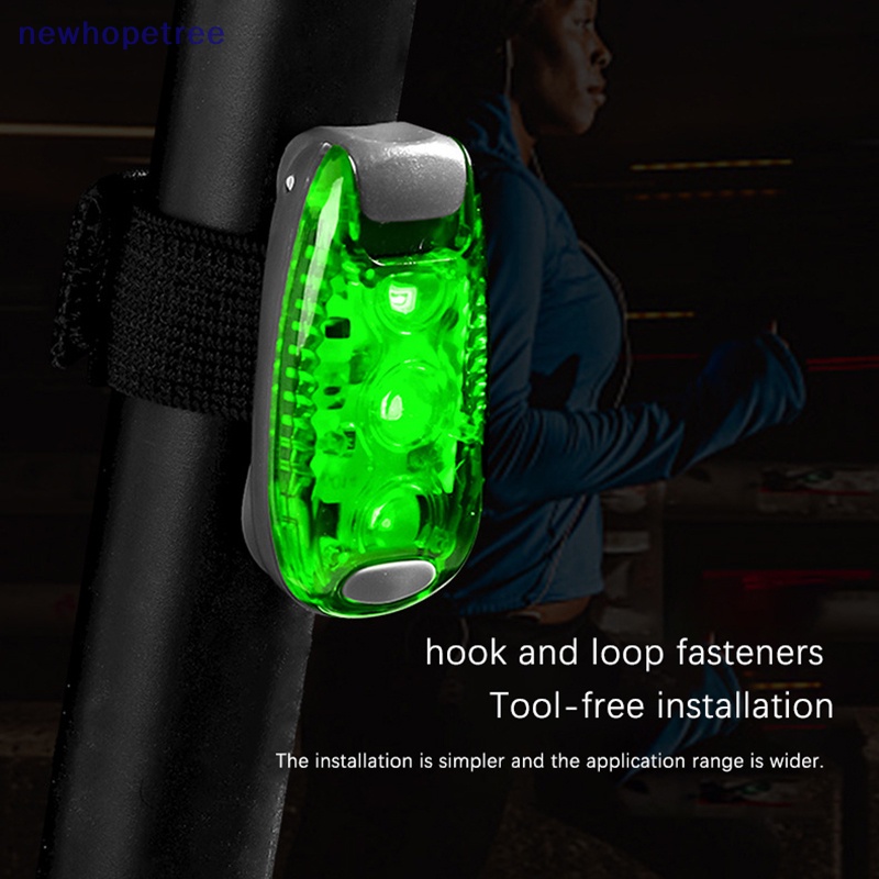 Đèn LED Cảnh Báo An Toàn Gắn Đuôi Xe Đạp Leo Núi / Nón Bảo Hiểm