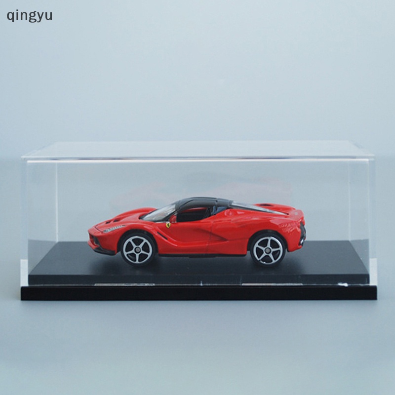 1 Hộp Trưng Bày Chống Bụi Bằng Acrylic Trong Suốt Kích Thước Mini 1: 64