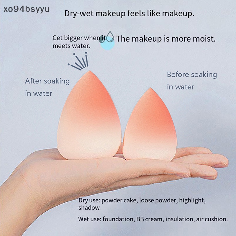 Mút Trang Điểm Xo94Bsyu Hình Vỏ Trứng Màu Gradient