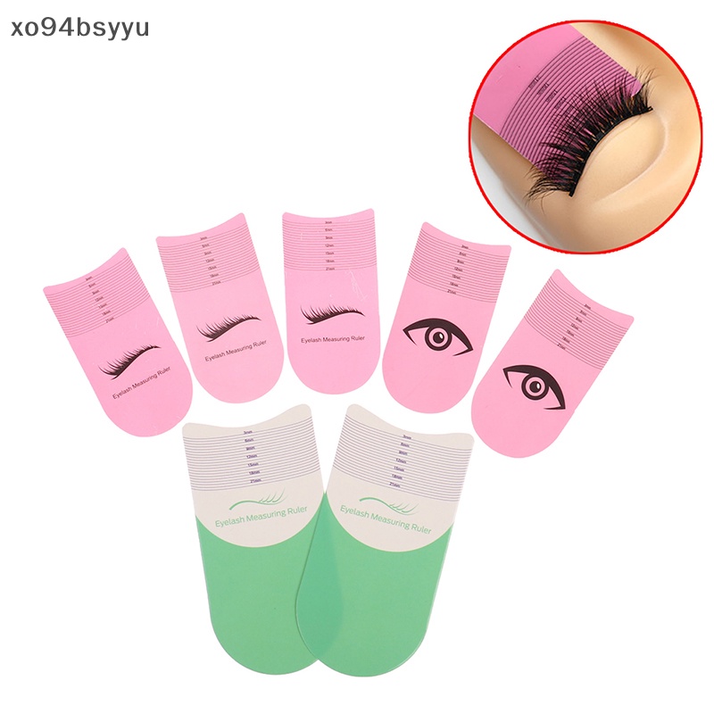 Set 10 Thước Kẻ Lông Mày xo94bsyyu Tiện Dụng Chất Lượng Cao