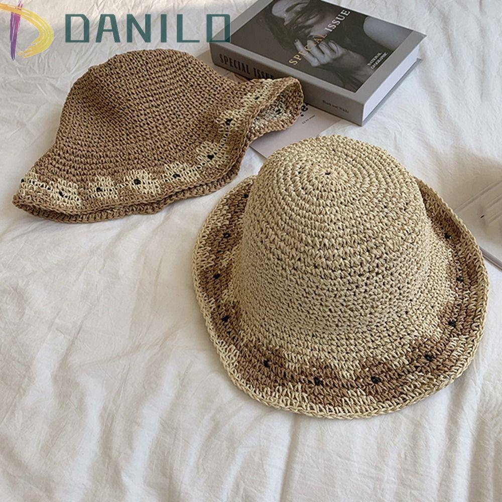 Nón Cối Chống Nắng Tia UV Họa Tiết Hoa Thời Trang Cho Nữ