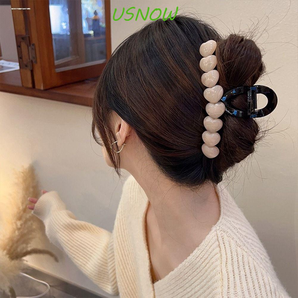 Kẹp Tóc Hình Trái Tim / Cá Mập Đơn Giản Ngọt Ngào Cho Nữ