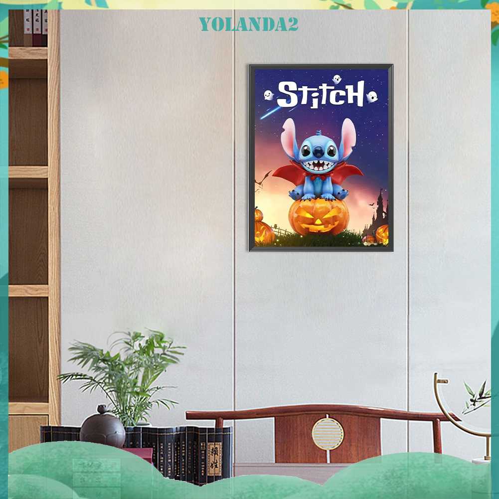 Bộ Tranh Đính Đá 5D Họa Tiết Hoạt Hình Độc Đáo DIY Dùng Trang Trí Nhà Cửa