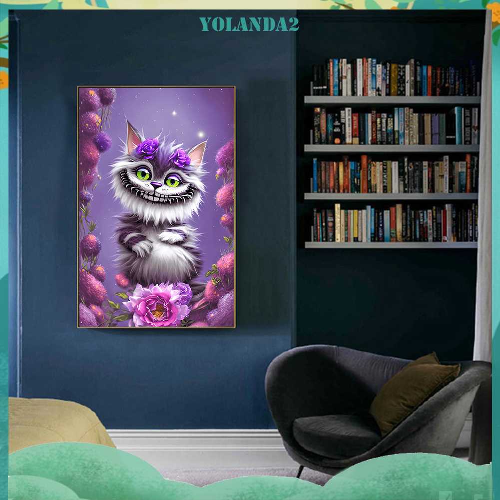 Bộ Tranh Đính Đá 5D Họa Tiết Hoạt Hình Độc Đáo DIY Dùng Trang Trí Nhà Cửa