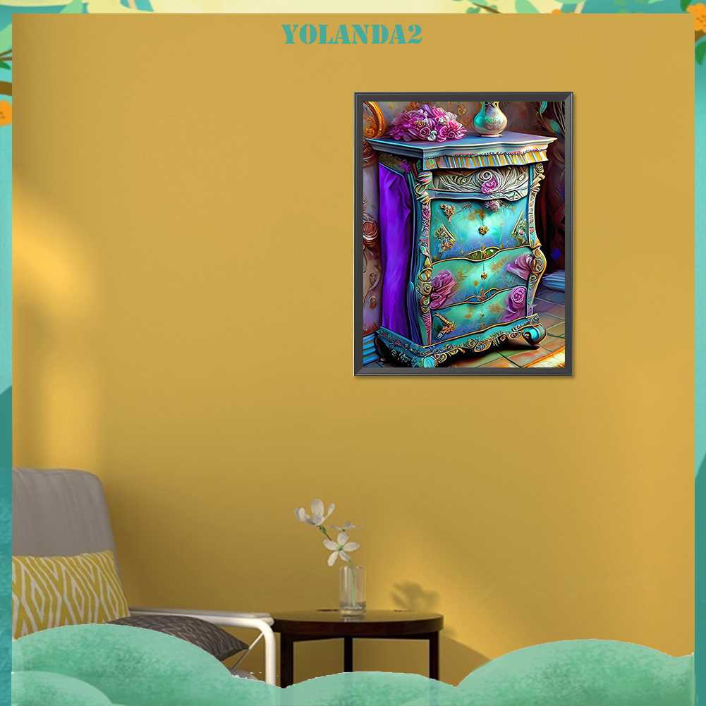 Tranh Đính Đá Kim Cương Toàn Bộ 5D DIY Hình Vẽ Trừu Tượng Trang Trí Nhà Cửa