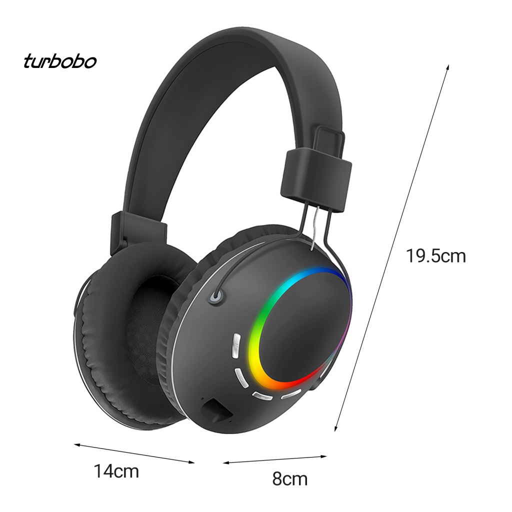 Tai Nghe Thể Thao Không Dây Bo Viền 6D Giảm Tiếng Ồn Thông Minh Có Đèn RGB Kết Nối Bluetooth 5.1