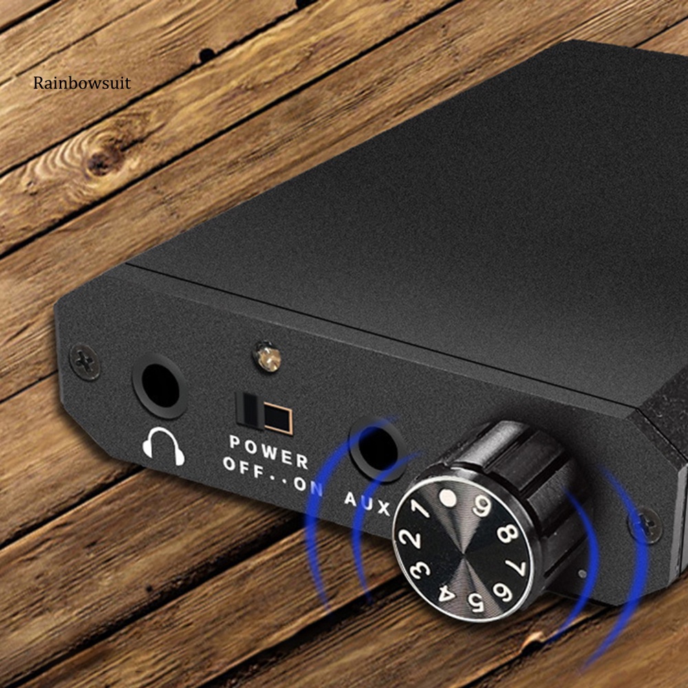 Bộ Khuếch Đại Âm Thanh HiFi XBS BASS Không Gây Tiếng Ồn Có Thể Sạc Lại Giắc Cắm 3.5mm