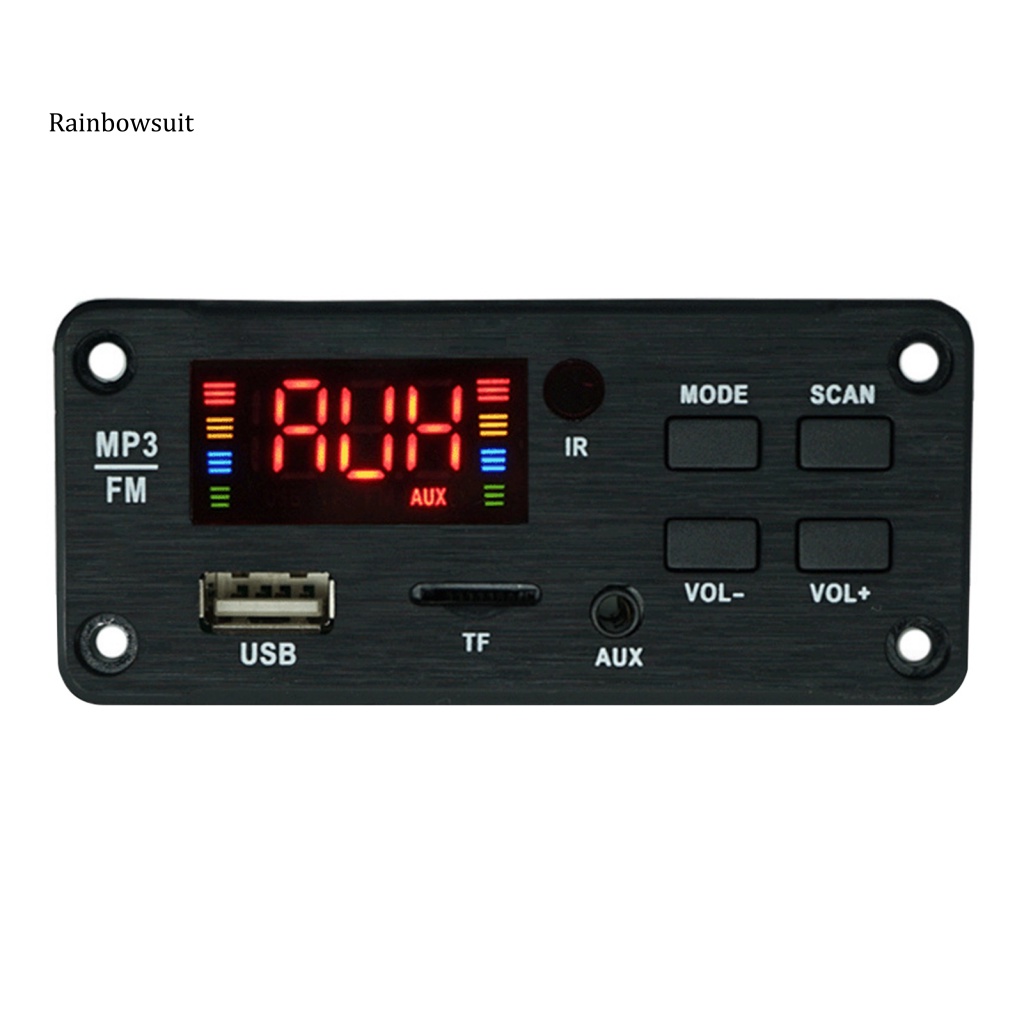 Máy Nghe Nhạc MP3 Bluetooth 5.0 Màn Hình Màu Lớn Chống Mất Đa Năng Cho Xe Hơi