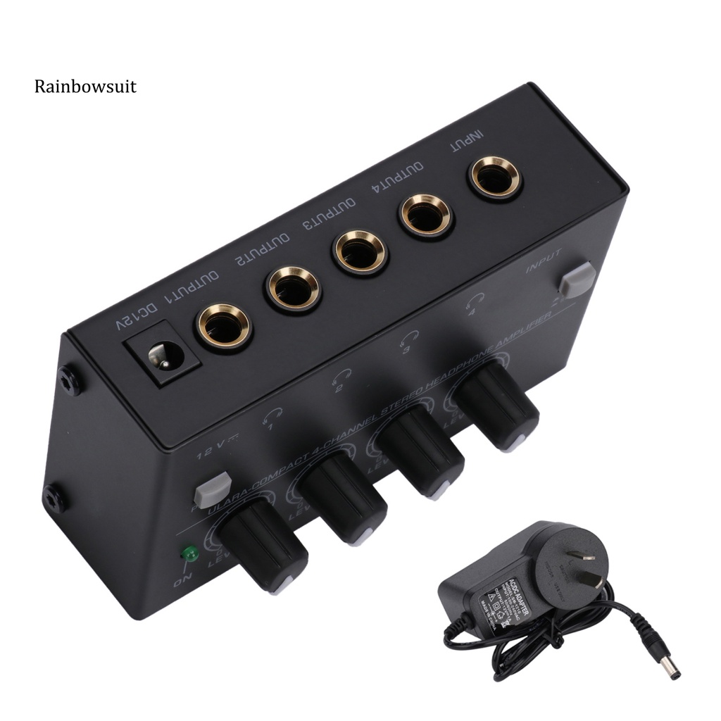 Thiết Bị Khuếch Đại Âm Thanh 4 Kênh KGZMA400 US / UK / EU / AU Chuyên Dụng Cho Sân Khấu