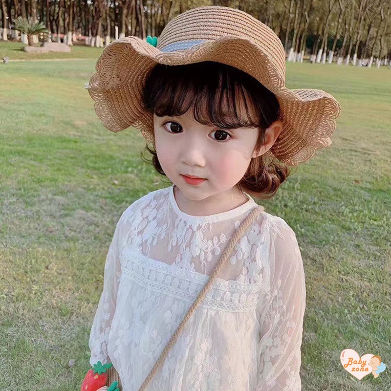 Túi cói Đan Lát Hình Trái Cây + Mũ Xinh Xắn Cho Bé