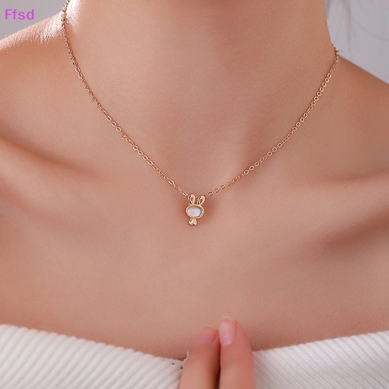 {Ffsd} Vòng Cổ Tua Rua Một Lớp Đơn Giản Hình Thỏ Vàng Thời Trang Âu Mỹ Cá Tính Dành Cho Nữ Làm Quà Tặng * Bán Chạy