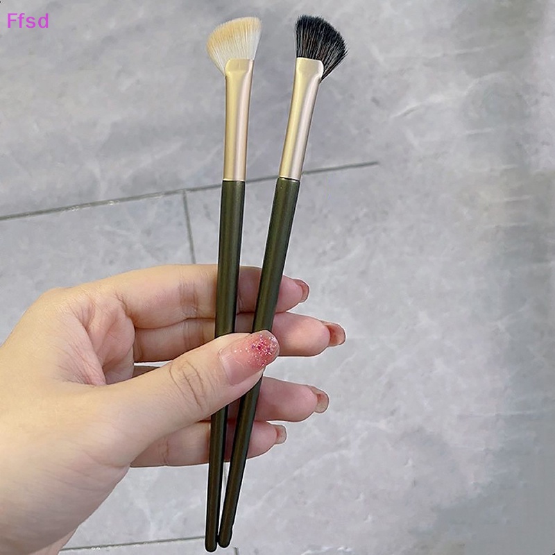 {Ffsd} Cọ Trang Điểm Hình Nửa Quạt Tạo Bóng Mũi Làm Đẹp Khuôn Mặt * Hàng Bán Chạy