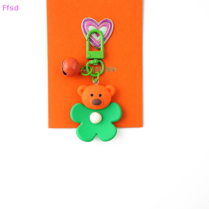 {Ffsd} Phụ Kiện Móc Khóa Xe Hơi Hình Gấu Chaoku Trang Trí Tinh Tế Cá Tính Dành Cho Nam Và Nữ * Hàng Bán Chạy