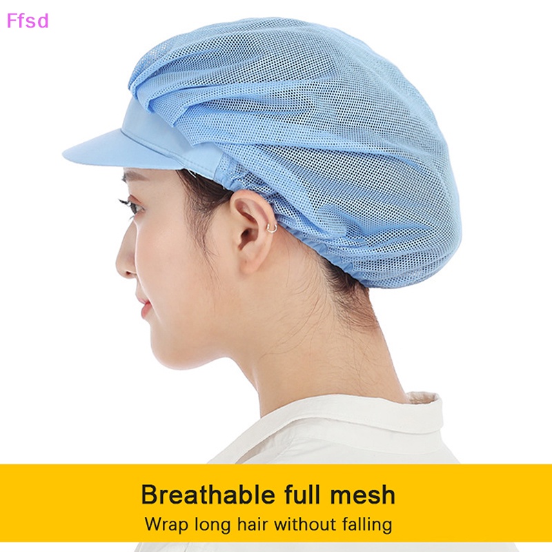 {Ffsd} Hàng Bán Chạy Mũ Đầu Bếp Chống Bụi Làm Việc Nhà Máy Sản Xuất Thực Phẩm Cho Tuổi Teen *