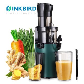 Máy ép trái cây điện INKBIRD Máy ép trái cây chậm Máy ép trái cây Máy ép lạnh Máy ép trái cây Máy ép trái cây Máy ép trái cây hạng nặng 200W cho rau quả Trái cây