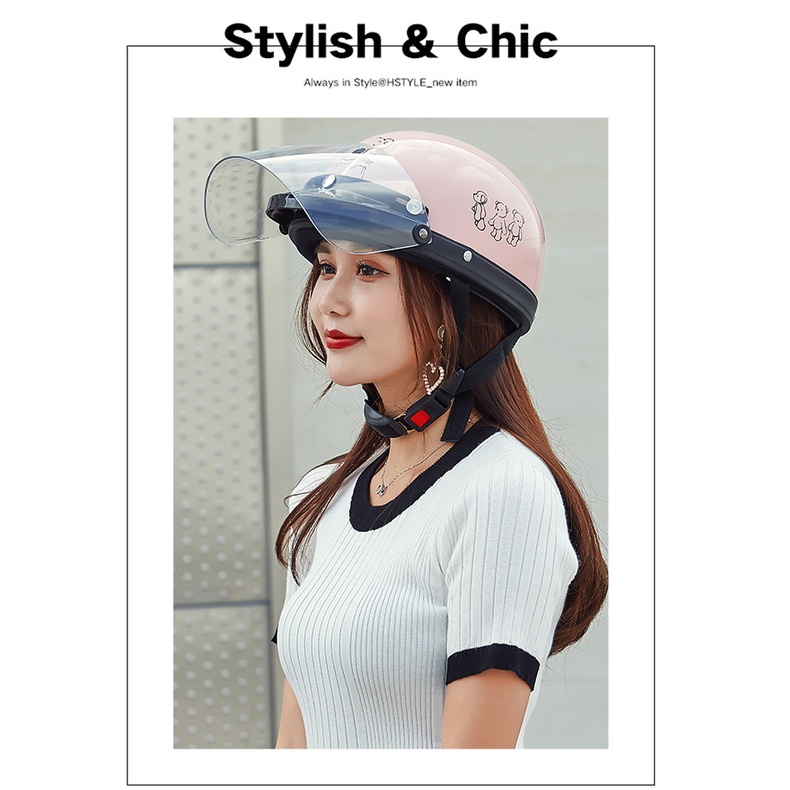 Mũ Bảo Hiểm Che Nắng Siêu Nhẹ Thời Trang Mùa Hè Dễ Thương Cho Nam Và Nữ