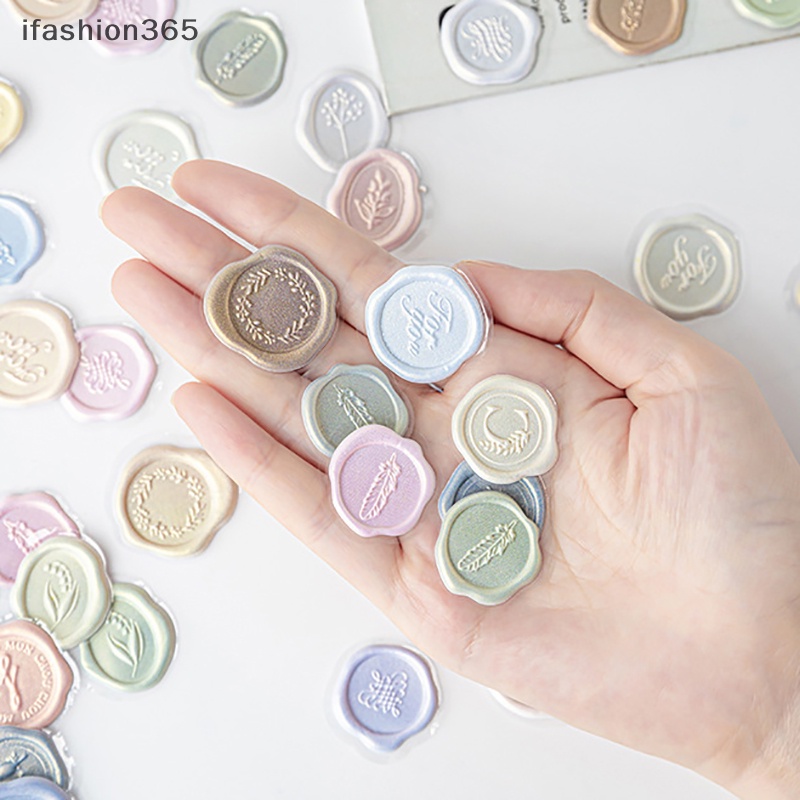 Set 18 Miếng Dán Trang Trí Niêm Phong DIY Thời Trang ifashion365